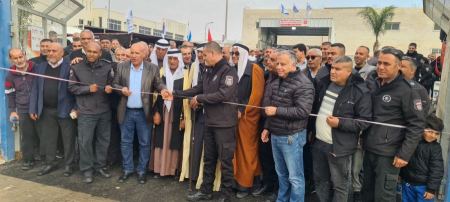 إفتتاح نقطه إطفاء وإنقاذ وتخريج دفعه من المتطوعين في عرعره النقب